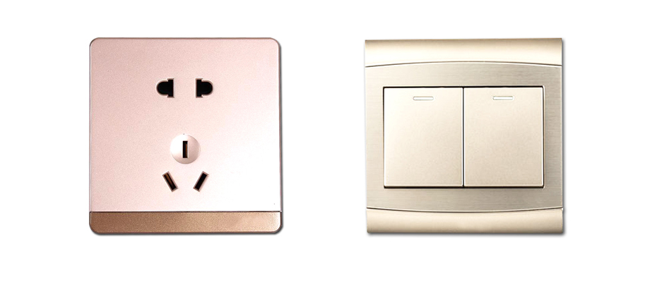 插座、開關(guān)鋁面板