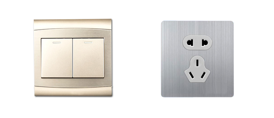 開關(guān)、插座鋁面板